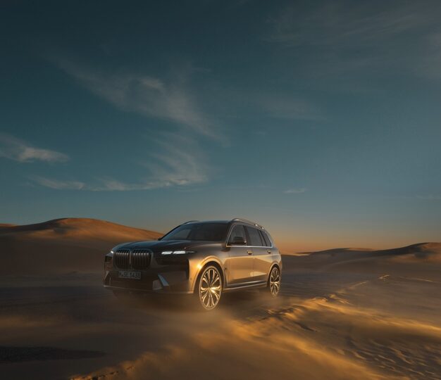 BMW launches a global campaign showcasing the luxurious BMW 7 Series, 8 Series, X7, and XM models, emphasizing exclusivity and innovation against stunning natural backdrops.