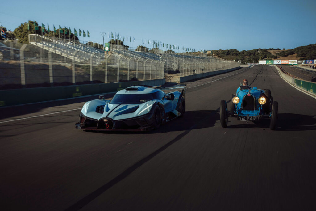 At Monterey Car Week, Bugatti celebrated its rich heritage and innovation by unveiling the Tourbillon, marking the end of the Chiron era and the beginning of a new chapter in automotive excellence.