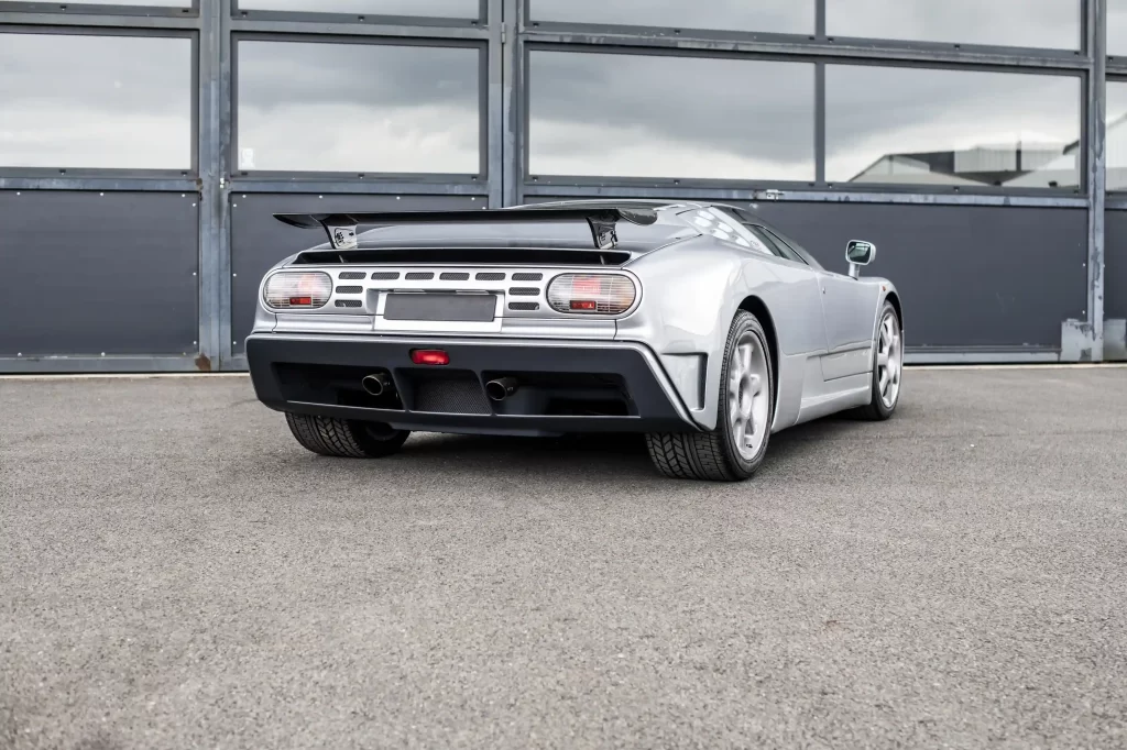 An ultra-rare 1993 Bugatti EB110 SS Prototype with a top speed of 221 mph and legendary provenance is set to be auctioned for £2.2M in Monterey, California.