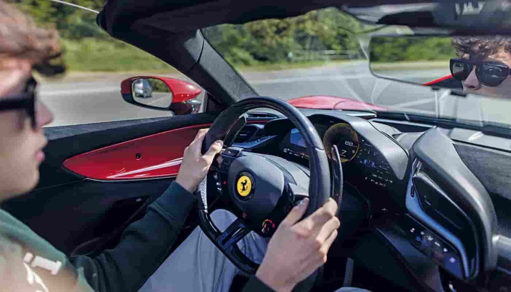 Fresh from his F1 debut, Ferrari Driver Academy’s Oliver Bearman takes the SF90 XX Spider for a thrilling test drive through the scenic roads of Emilia-Romagna.