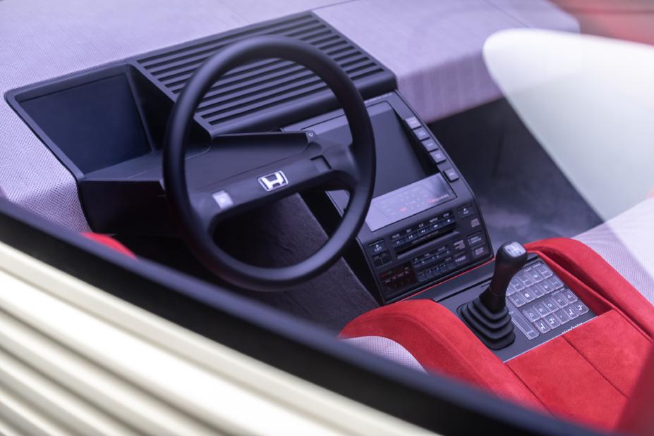 Honda debuts the restored 1984 HP-X Concept at Pebble Beach Concours d'Elegance, marking the first Japanese entry in 50 years. This iconic wedge-shaped car was designed by Pininfarina.