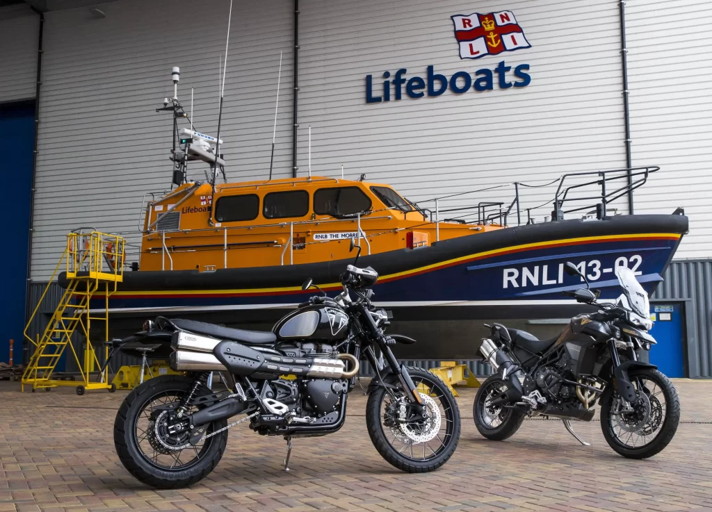 Ex-007 Daniel Craig donates his personal limited edition Bond motorcycles for auction, raising funds for RNLI's 200th anniversary. A unique gift supporting lifesavers.