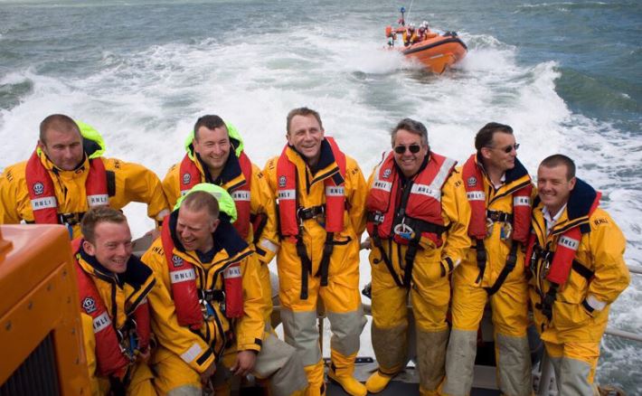 Ex-007 Daniel Craig donates his personal limited edition Bond motorcycles for auction, raising funds for RNLI's 200th anniversary. A unique gift supporting lifesavers.