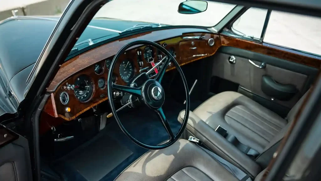 A rare 1965 Bentley S3 Continental, once owned by actor Leslie Nielsen, is up for auction at £155,000. Fully restored, this classic car features a V8 engine and luxury amenities.