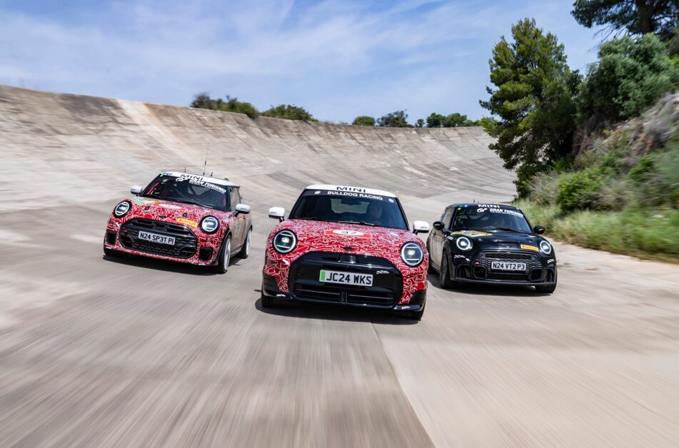 MINI John Cooper Works is set to debut a groundbreaking lineup in Fall 2024, offering both petrol and electric options that promise sharp handling, thrilling acceleration, and racing excellence.