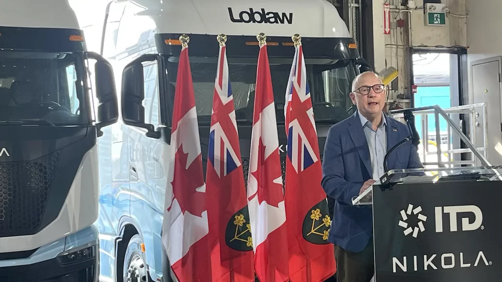 Nikola and ITD Industries open Ontario's first commercial hydrogen refueling station for heavy-duty transportation, advancing hydrogen infrastructure with support from key industry and government leaders.