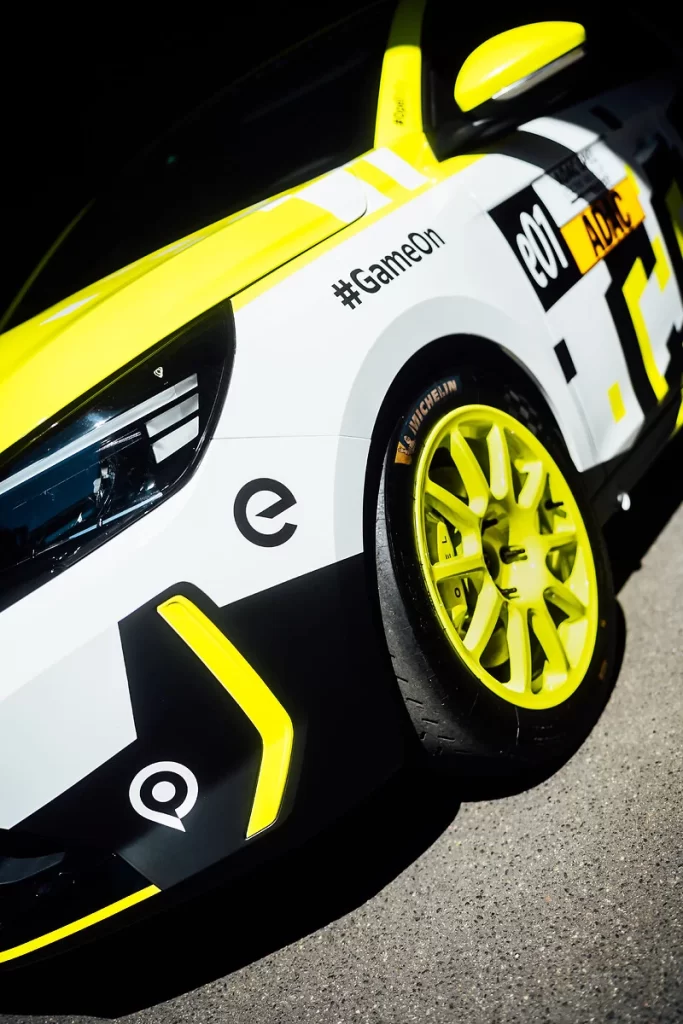 Opel debuts the eye-catching Corsa Rally Electric in a special "Gamescom" design at Cologne’s Gamescom, showcasing innovation in electric rallying with bold colors and cutting-edge technology.