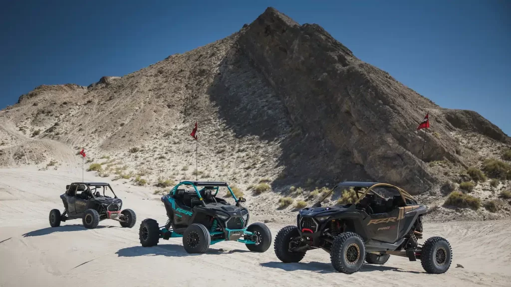 Polaris unveils the 2025 RZR Pro lineup with bold style and refined fit, featuring RZR Pro R, Pro S, and Pro XP models. Experience unmatched performance and advanced technology.