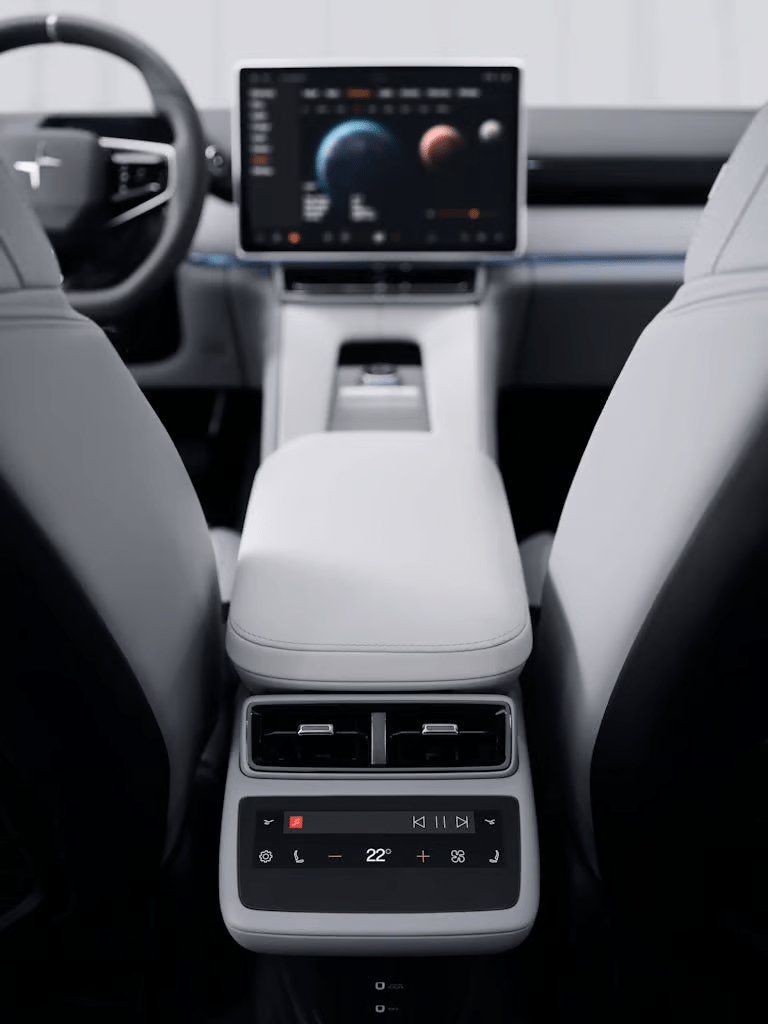 Polestar 4’s design, inspired by fashion, showcases originality and innovation, with unique features like Tailored Knit upholstery, reflecting creativity and a commitment to purposeful design.