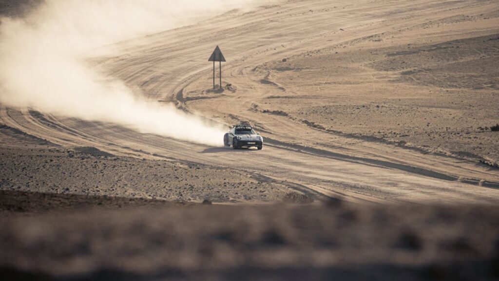 "Get ready for a thrilling off-road journey in Namibia with Porsche 911 Dakar. Explore vast deserts, rugged terrains, and stunning wildlife in this unique adventure, meticulously planned for an unforgettable experience."