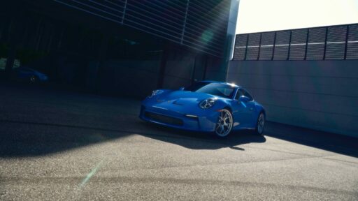 Porsche unveils a bespoke 911 S/T in Dani Blue, a custom color crafted for collector Jorge Carnicero under the Sonderwunsch program, blending personalized luxury with Porsche's iconic design.