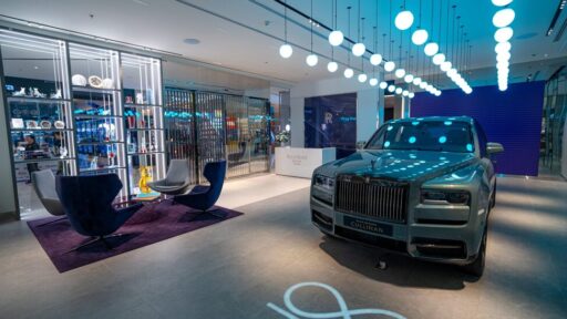 Rolls-Royce Motor Cars Bangkok debuts a Galleria showroom in Siam Paragon mall, offering an exclusive space for clients to explore and commission bespoke vehicles, marking a first in Asia-Pacific.