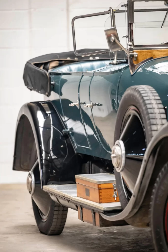 The 1924 Rolls-Royce Silver Ghost from 'Lawrence of Arabia' is heading to auction for £140,000. The iconic car, still in superb condition, has a rich cinematic history.