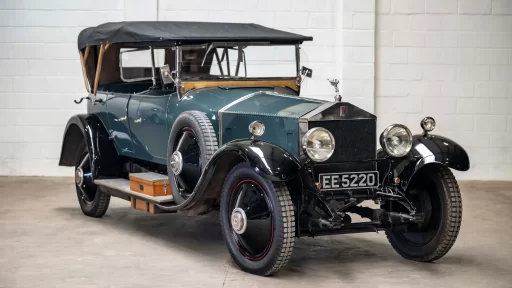 The 1924 Rolls-Royce Silver Ghost from 'Lawrence of Arabia' is heading to auction for £140,000. The iconic car, still in superb condition, has a rich cinematic history.