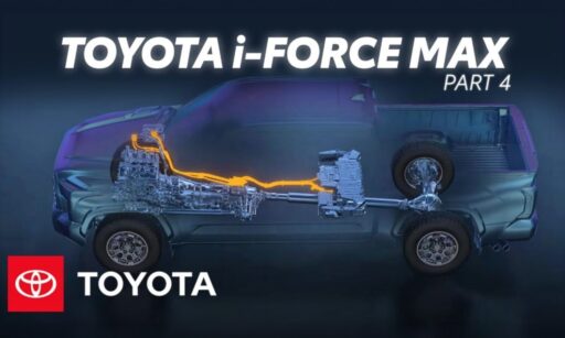 Toyota's i-FORCE MAX hybrid system combines power and efficiency for trucks and SUVs, delivering strong performance for towing and off-road tasks without sacrificing fuel economy.