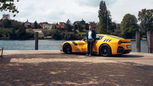 Swiss collector Patrick Früh shares his journey into Ferrari's V12 legacy, beginning with an F12berlinetta that sparked his passion for the iconic engines, leading to an impressive collection.