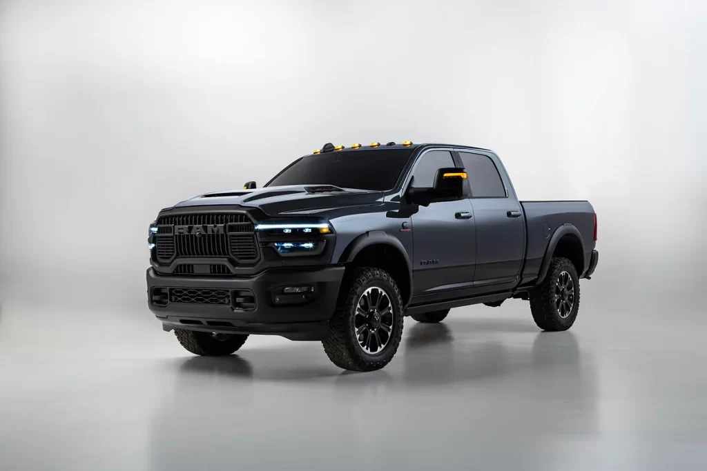 Ram prepares to launch the 2025 Ram Heavy Duty, undergoing final performance tests. Sneak peek images reveal its rugged design ahead of the official unveiling of full specs and features.