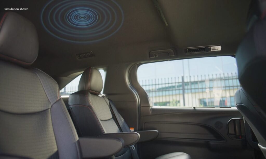 Toyota's 2025 Sienna introduces an Advanced Rear Seat Reminder system using radar to detect movement, offering escalating alerts and app-based notifications for added safety.