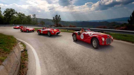 This year’s Cavalcade Classiche took Ferrari enthusiasts on a stunning journey through Italy’s Friuli Venezia Giulia, showcasing classic models against breathtaking coastal and mountain scenery.