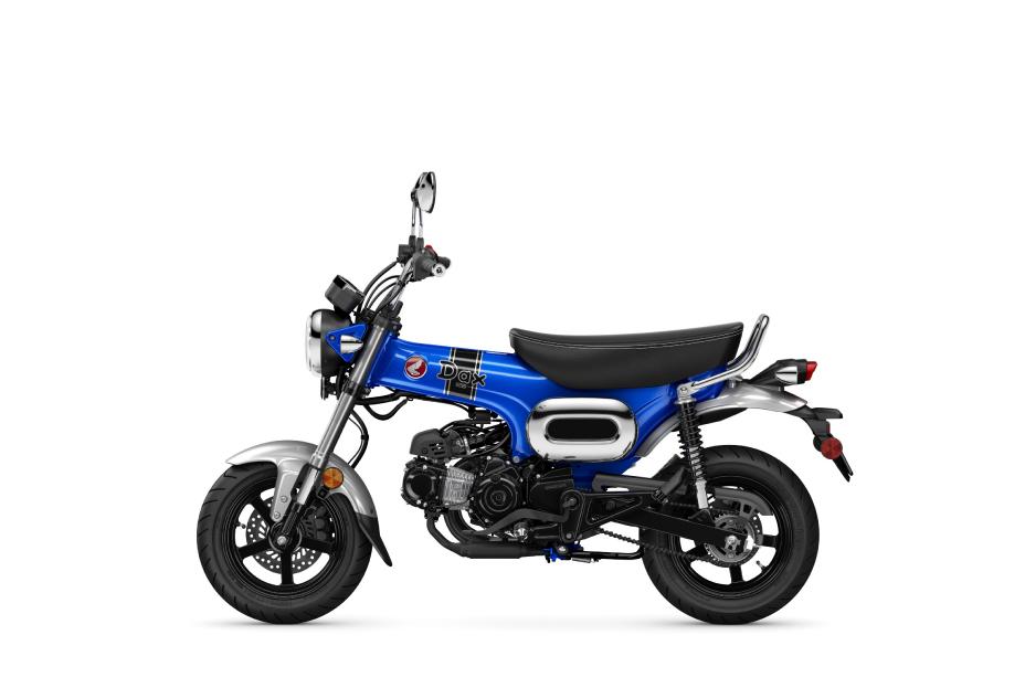 American Honda introduces the retro-inspired Dax 125 to the U.S. for 2025, reviving the iconic CT70 with modern updates, stylish design, and an MSRP starting at $4,199.