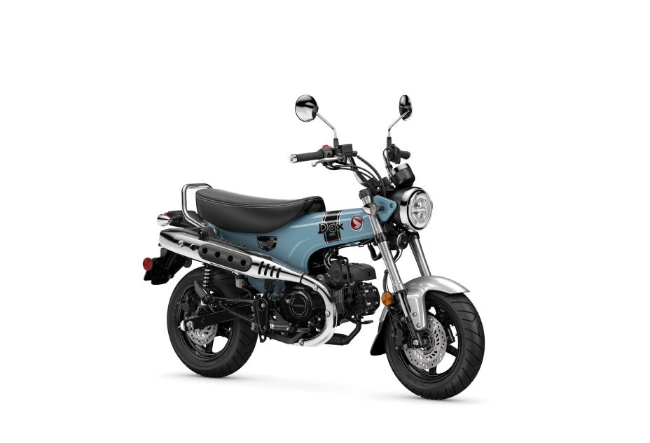 American Honda introduces the retro-inspired Dax 125 to the U.S. for 2025, reviving the iconic CT70 with modern updates, stylish design, and an MSRP starting at $4,199.