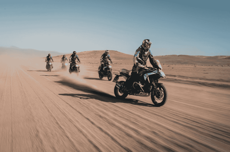 Day 5 of the BMW Motorrad GS Trophy 2024 challenged riders through the Namib Desert with tough terrain and two special trials, as they near the final stretch of this epic journey.