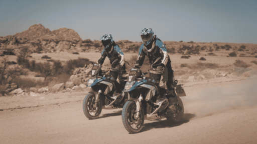 Day 5 of the BMW Motorrad GS Trophy 2024 challenged riders through the Namib Desert with tough terrain and two special trials, as they near the final stretch of this epic journey.