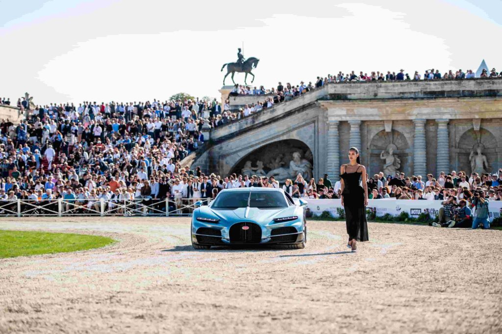 Bugatti captivated guests at Chantilly Arts & Elegance Richard Mille, showcasing iconic models and the Tourbillon in a celebration of luxury, innovation, and automotive heritage.