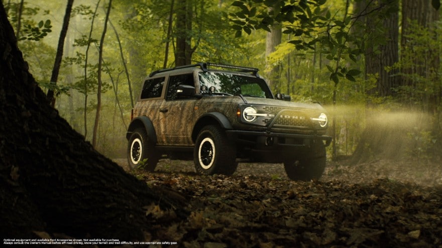 Ford has introduced the Bronco Sasquatch Searcher, a custom-built SUV designed for one lucky adventurer to track Bigfoot, offered through a sweepstakes on Ford's Bronco Instagram.