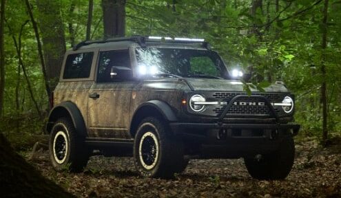 Ford has introduced the Bronco Sasquatch Searcher, a custom-built SUV designed for one lucky adventurer to track Bigfoot, offered through a sweepstakes on Ford's Bronco Instagram.