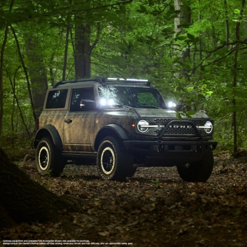 Ford has introduced the Bronco Sasquatch Searcher, a custom-built SUV designed for one lucky adventurer to track Bigfoot, offered through a sweepstakes on Ford's Bronco Instagram.