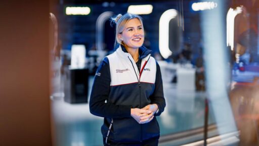 Nina Braack discusses how Porsche's sim racing efforts connect with a tech-savvy audience, boost brand loyalty, and support vehicle development through esports and advanced simulations.