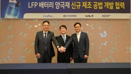 Hyundai Motor and Kia team up with Hyundai Steel and EcoPro BM to develop advanced LFP battery cathode materials, enhancing EV performance, lowering costs, and improving sustainability.