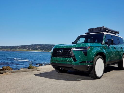 Lexus unveils the one-of-a-kind GX 550 Malbon Edition, a golf-inspired luxury SUV with custom features, including golf bag storage and a unique design, tailored for golf enthusiasts.