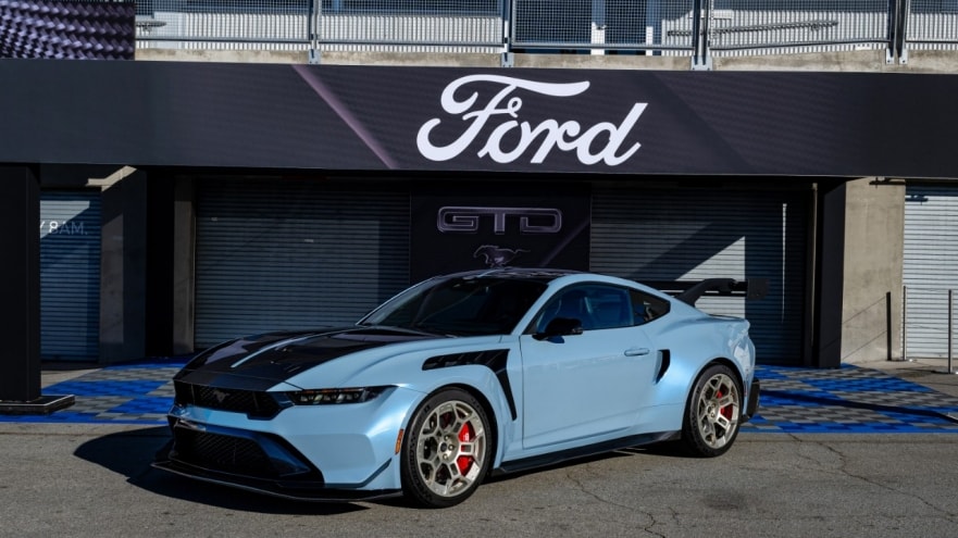 The 2025 Mustang GTD is the most powerful street-legal Mustang ever, boasting 815 horsepower, advanced aerodynamics, and a target sub-seven-minute Nürburgring lap time.