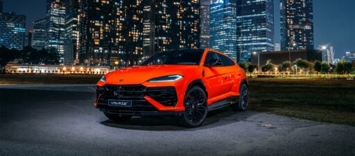 Lamborghini unveils the Urus SE, its first plug-in hybrid Super SUV, in Singapore, combining luxury, sustainability, and performance in an exclusive event at Jewel Changi Airport.