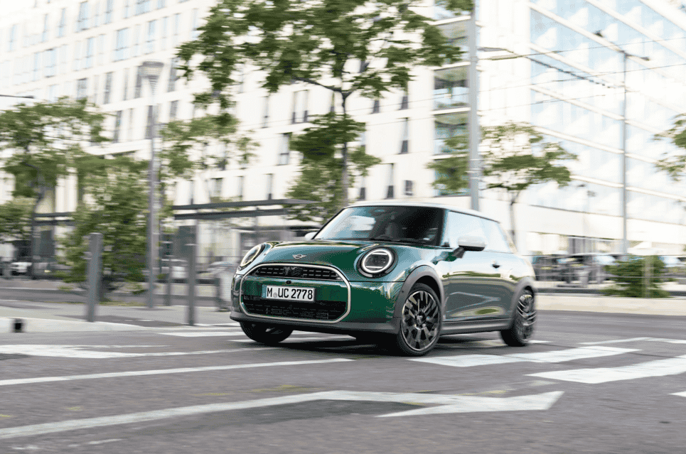 The MINI Cooper C blends classic driving fun with innovative in-car gaming, featuring a sleek design, 156 hp engine, and advanced tech, offering a unique entertainment experience on the road.