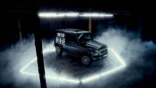 Mercedes-Benz debuts a customized electric G-Class as the Trophy Carrier for the 2024 League of Legends World Championships, transporting the Summoner’s Cup from Berlin to London via Paris.