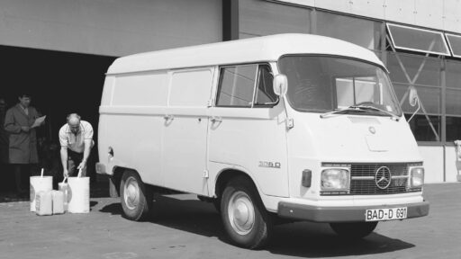 Mercedes-Benz Vans celebrates decades of innovation, from the launch of the L 306 in 1969 to the introduction of the Sprinter in 1995, with plans to enhance safety and electrification in 2024.