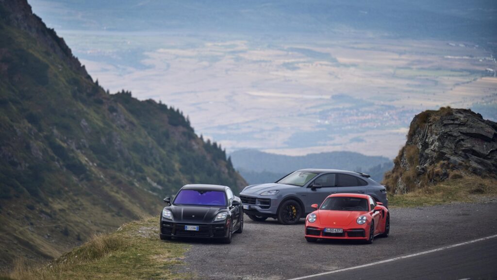 Porsche celebrates 50 years of Turbo alongside the 50th anniversary of the Transfăgărășan Highway with an epic 300-km drive, uniting iconic cars and the world's best driving road.