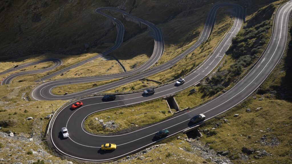 Porsche celebrates 50 years of Turbo alongside the 50th anniversary of the Transfăgărășan Highway with an epic 300-km drive, uniting iconic cars and the world's best driving road.