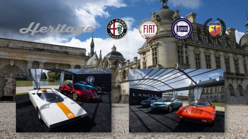 Stellantis Heritage showcases iconic Alfa Romeo and Lancia models at Chantilly Arts & Élégance 2024, celebrating automotive legacy with rare vintage cars and modern innovations from September 12-15.