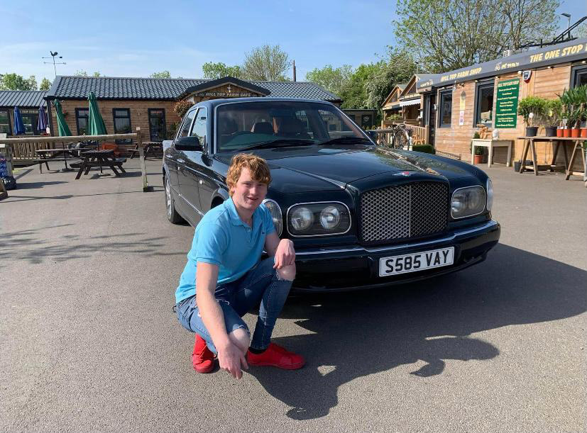 Young petrolhead Cormac Boylan buys rare Renault Fuego, adding to his eclectic car collection as he aims to become the next Jeremy Clarkson and build a luxury car museum.