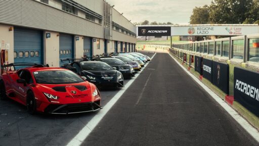 Accademia Mach I by Lamborghini offered an exhilarating driving experience with the Huracán STO, combining track sessions at Vallelunga Circuit and scenic drives through Rome.