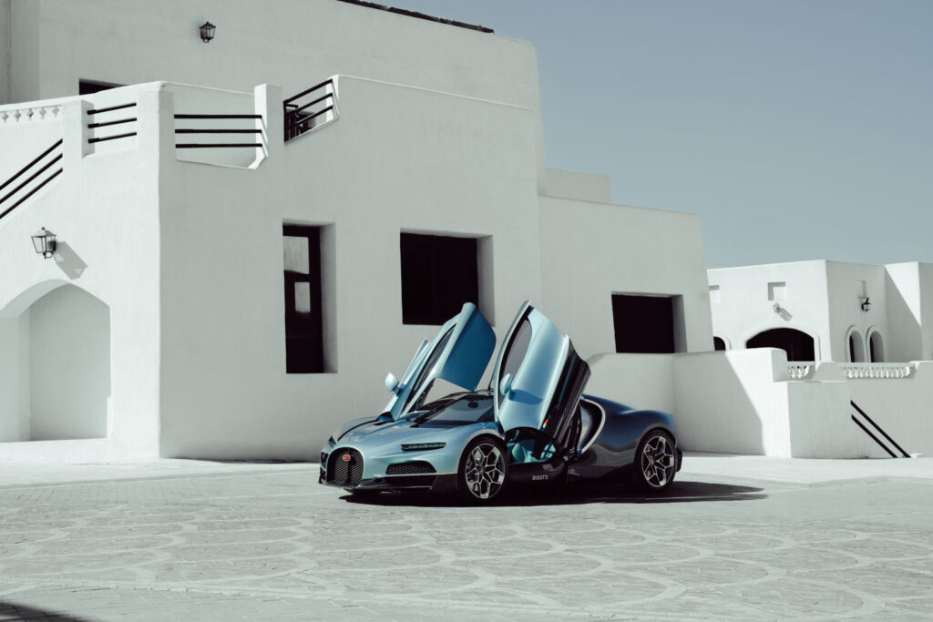 Bugatti debuts its new Tourbillon in Doha, showcasing its blend of cutting-edge design and luxury amidst Qatar’s rich cultural backdrop, marking the next chapter in Bugatti’s legacy.