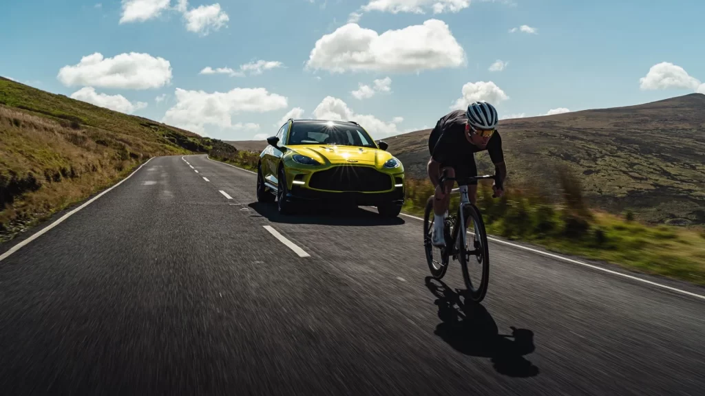 Cycling legend Sir Mark Cavendish KBE joins Aston Martin as their first Global High Performance Ambassador, reflecting the brand's commitment to speed and excellence with the DBX707.