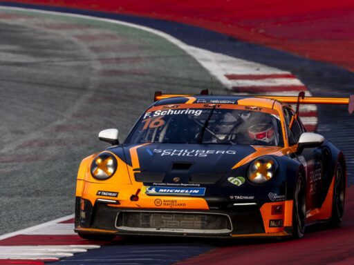 Dutch rookie Flynt Schuring secures his first Porsche Carrera Cup Deutschland win at Red Bull Ring, holding off title contender Harry King in a thrilling race, with King finishing second.