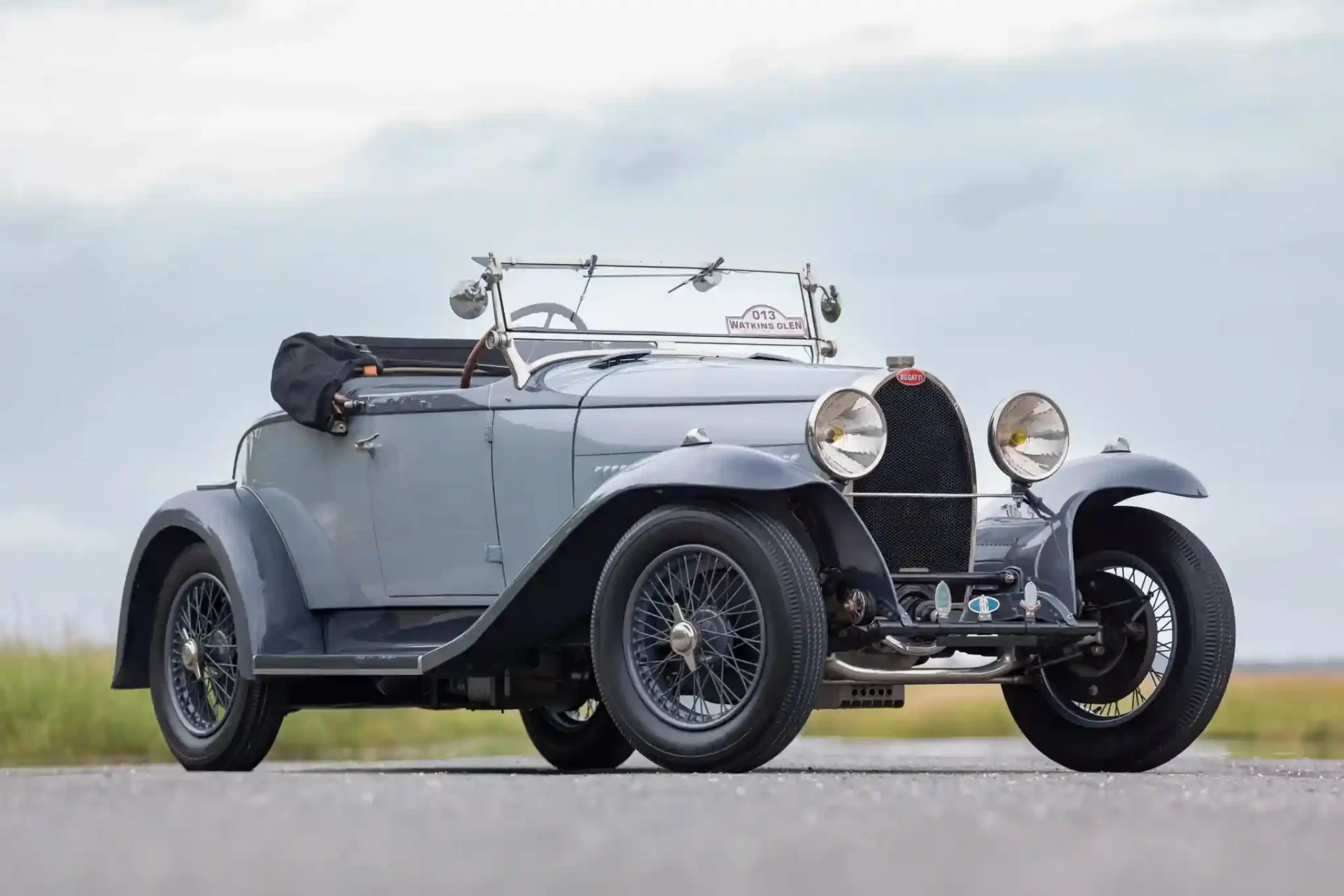 A rare 1930 Bugatti Type 40A Roadster, one of only 40 produced, hits the market for £190,000. This beautifully restored vintage car boasts just 26,000 miles on the clock.