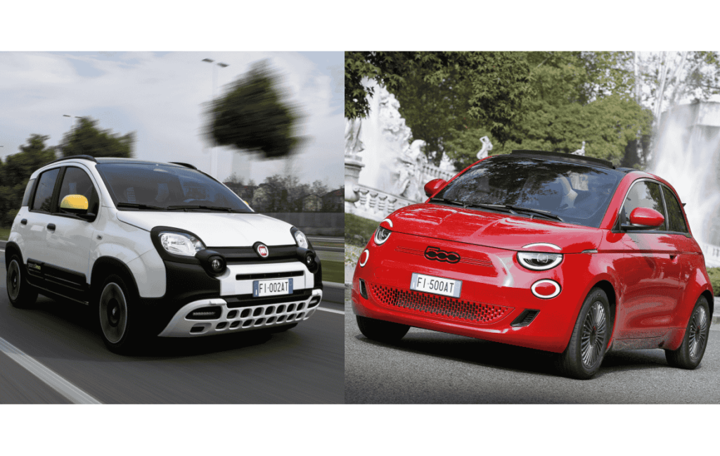 FIAT dominates the European city car market with the Panda and 500e leading both ICE and EV segments, solidifying the brand’s leadership in sustainable urban mobility.