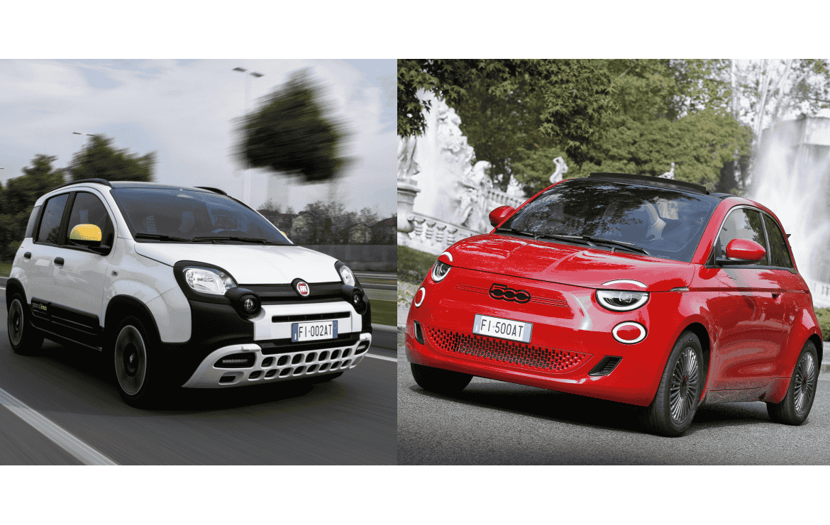 FIAT dominates the European city car market with the Panda and 500e leading both ICE and EV segments, solidifying the brand’s leadership in sustainable urban mobility.